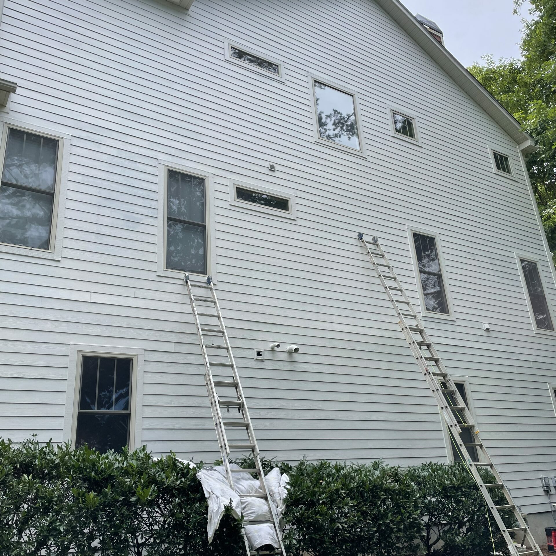 image of example after exterior painting was done